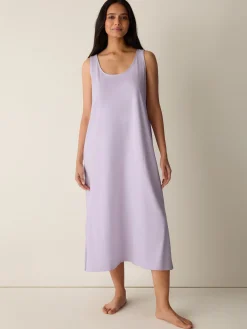 Organic Cotton Interlock Tank Sleep Dress