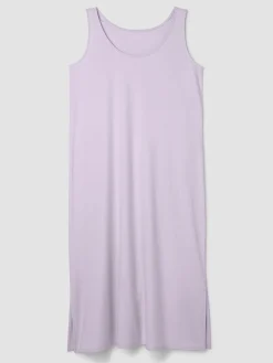 Organic Cotton Interlock Tank Sleep Dress