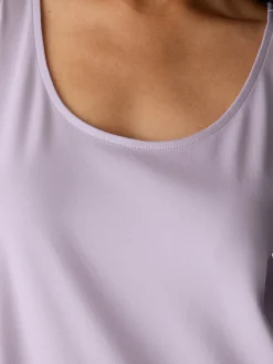 Organic Cotton Interlock Tank Sleep Dress