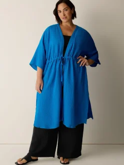Organic Cotton Lofty Gauze Caftan
