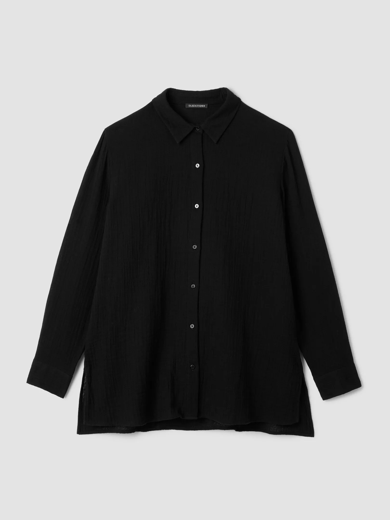 Organic Cotton Lofty Gauze Classic Collar Shirt