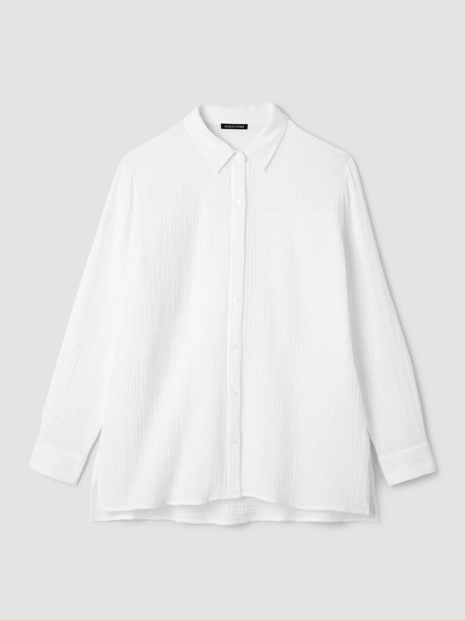 Organic Cotton Lofty Gauze Classic Collar Shirt