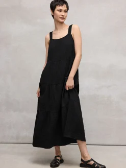Organic Cotton Lofty Gauze Tiered Dress