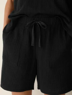 Organic Cotton Lofty Gauze Walking Shorts
