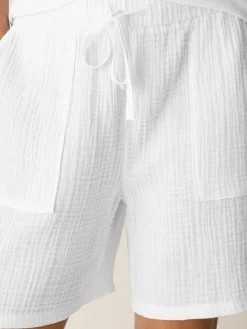 Organic Cotton Lofty Gauze Walking Shorts