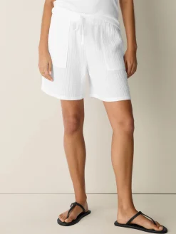 Organic Cotton Lofty Gauze Walking Shorts