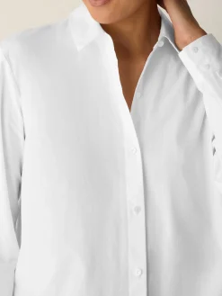 Organic Cotton Poplin Classic Collar Shirt