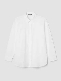 Organic Cotton Poplin Classic Collar Shirt