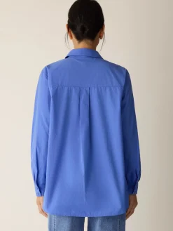 Organic Cotton Poplin Classic Collar Shirt