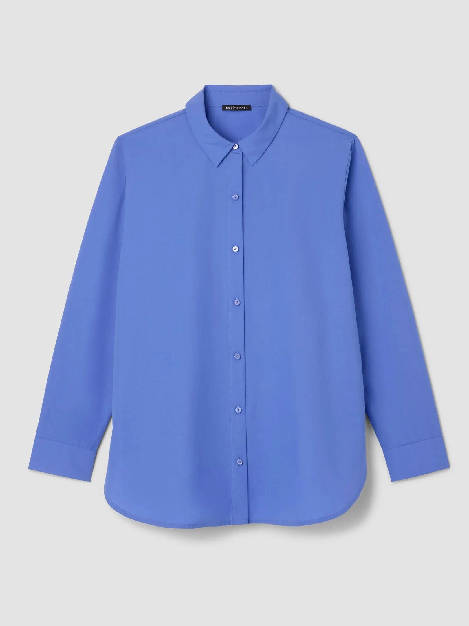 Organic Cotton Poplin Classic Collar Shirt
