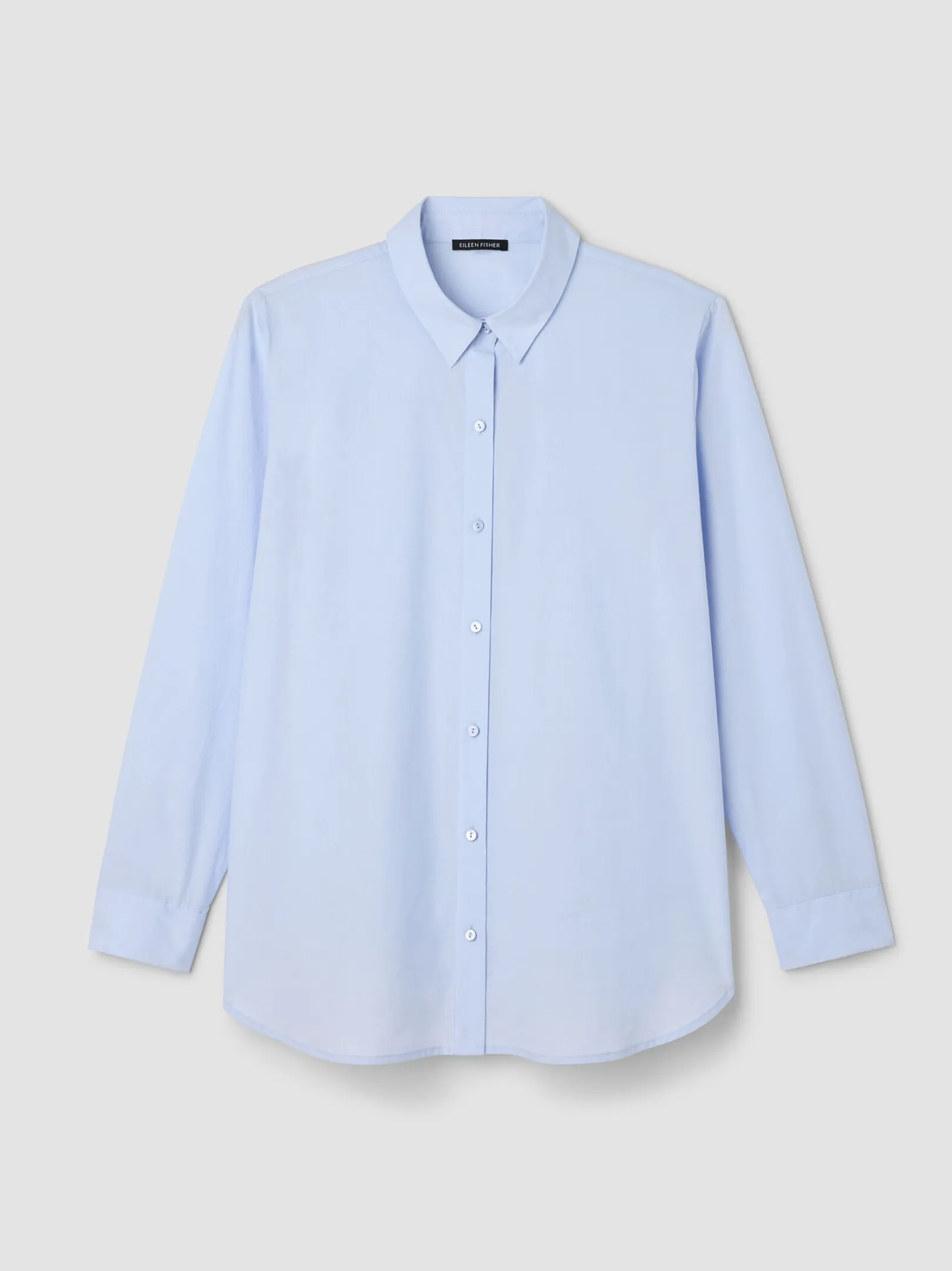 Organic Cotton Poplin Classic Collar Shirt