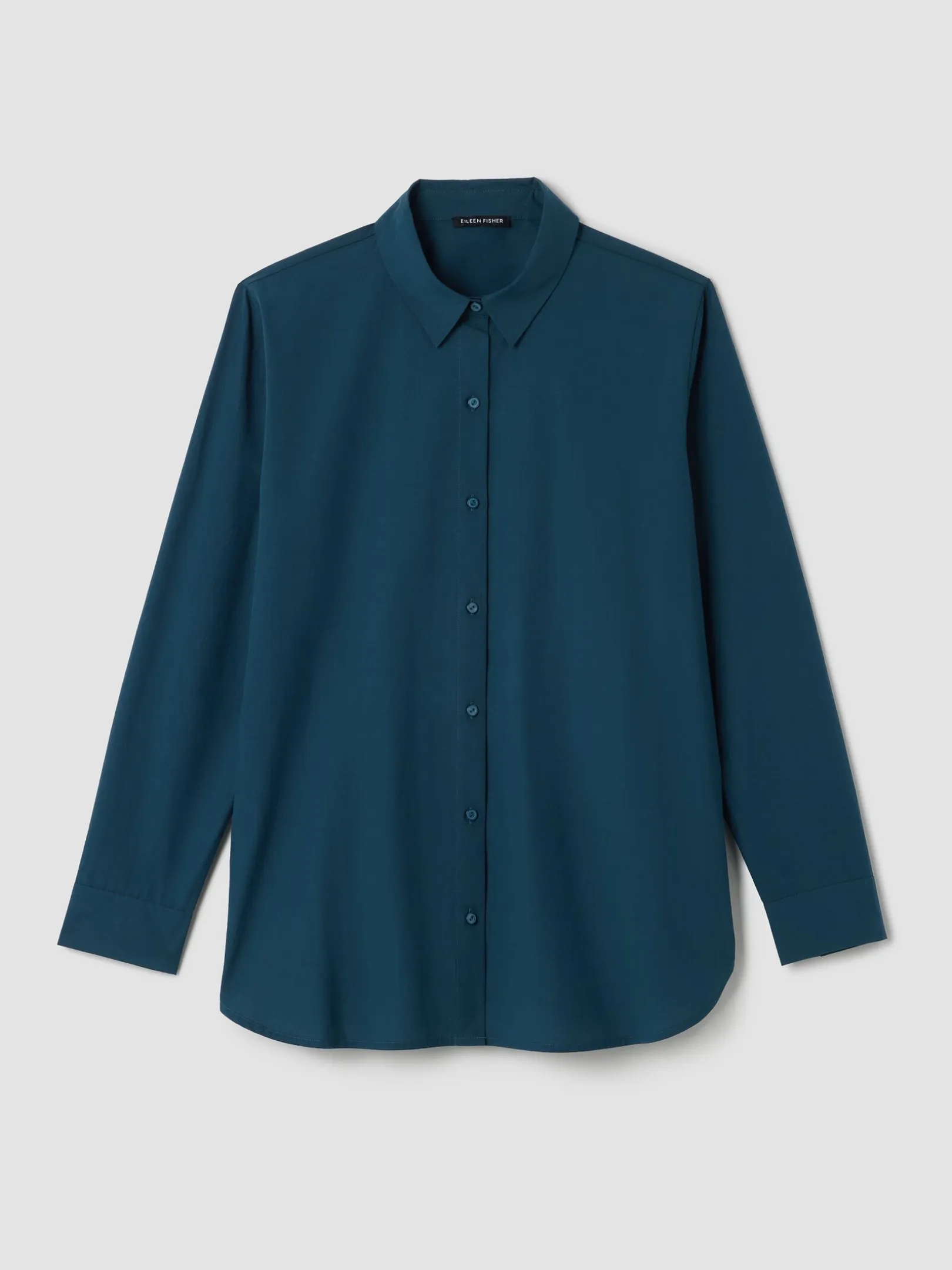 Organic Cotton Poplin Classic Collar Shirt