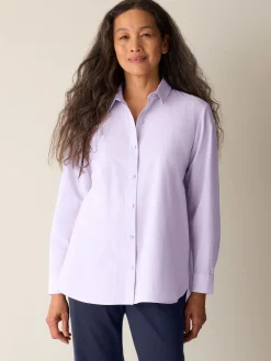 Organic Cotton Poplin Classic Collar Shirt