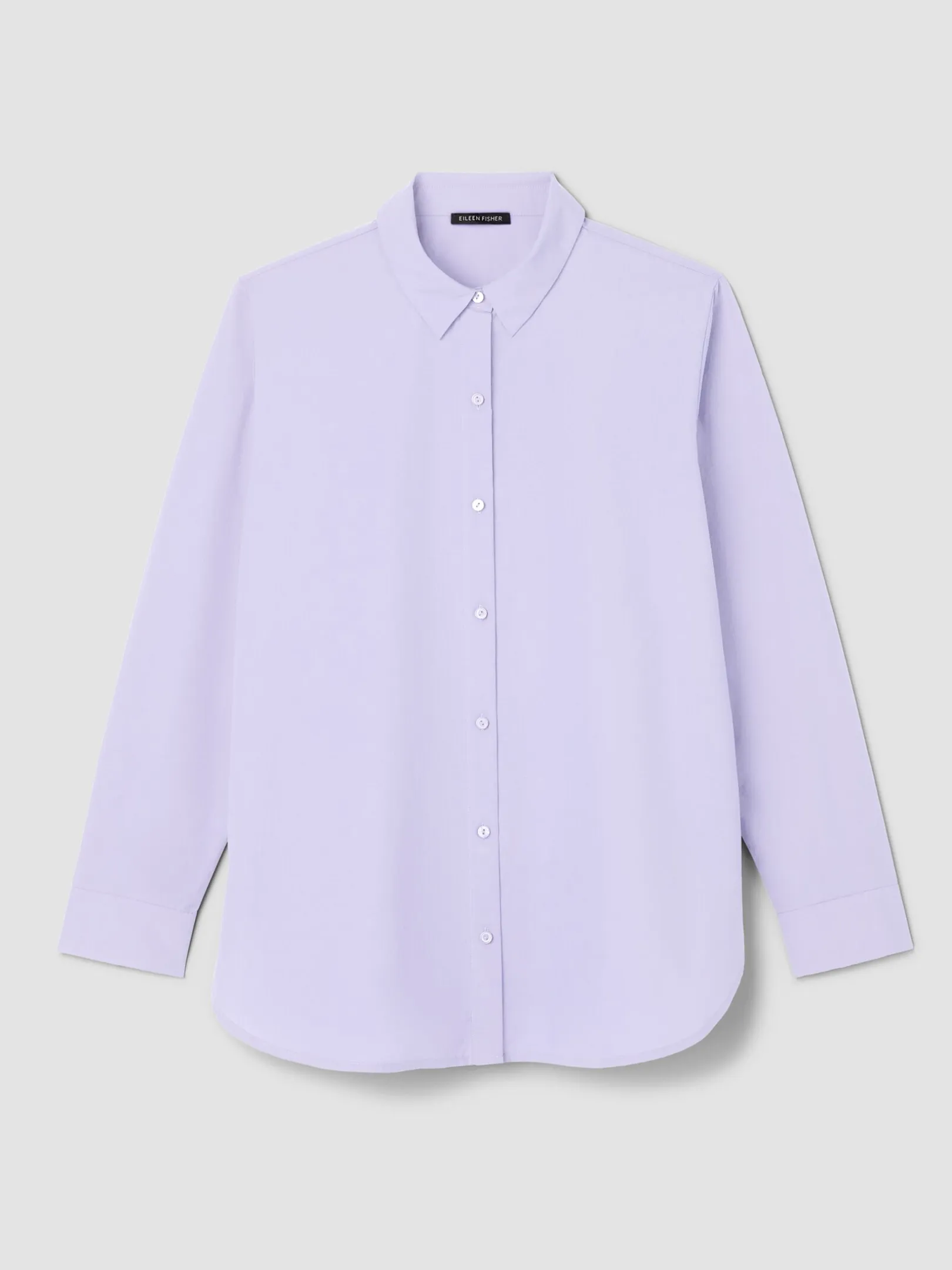 Organic Cotton Poplin Classic Collar Shirt