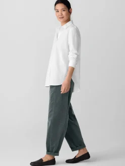 Organic Cotton PoplinClassic Collar Shirt