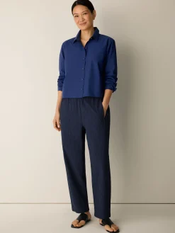 Organic Cotton Poplin Short Shirt