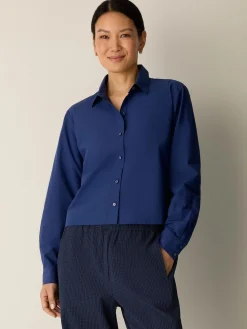 Organic Cotton Poplin Short Shirt