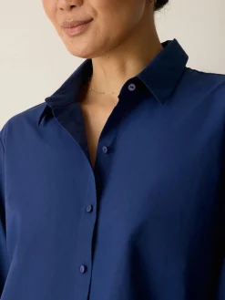 Organic Cotton Poplin Short Shirt