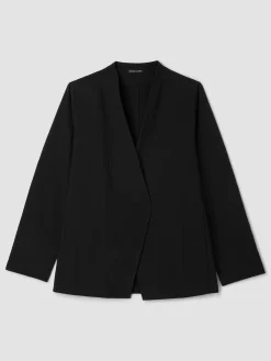 Organic Cotton Pucker Angled Jacket