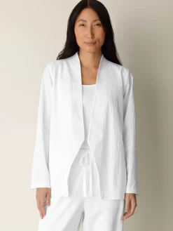 Organic Cotton Pucker Angled Jacket