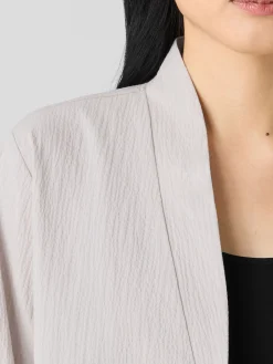 Organic Cotton Pucker High Collar Jacket