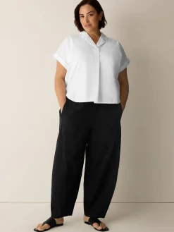 Organic Cotton Pucker Lantern Pant