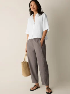 Organic Cotton Pucker Lantern Pant