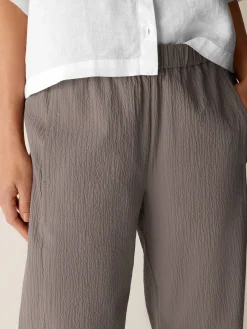 Organic Cotton Pucker Lantern Pant