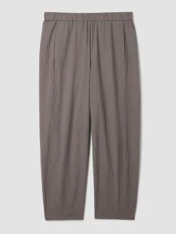 Organic Cotton Pucker Lantern Pant