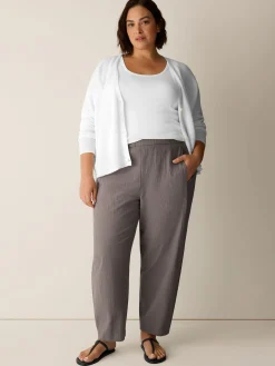 Organic Cotton Pucker Lantern Pant