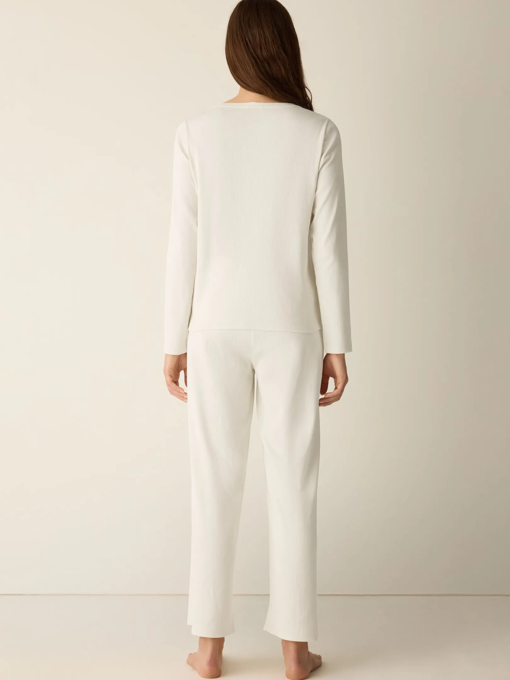 Organic Cotton Rib Sleep Set