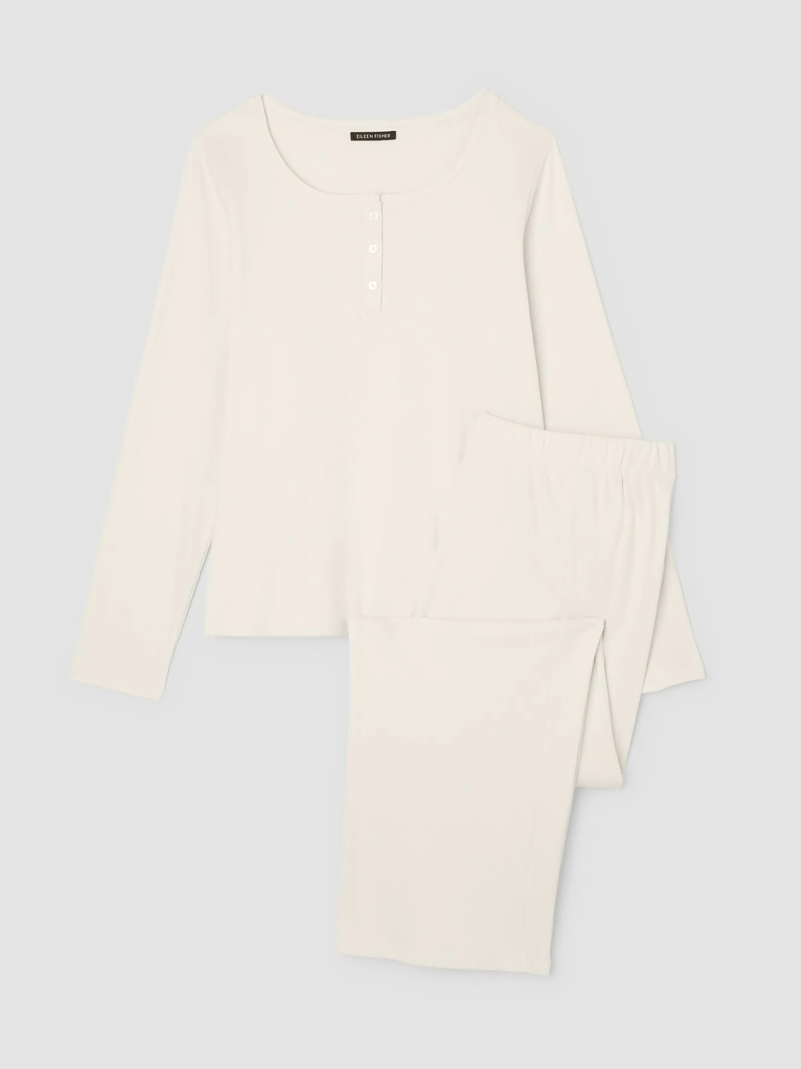 Organic Cotton Rib Sleep Set