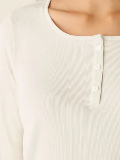 Organic Cotton Rib Sleep Set