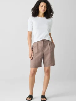 Organic Cotton Stretch Rib Crew NeckTee