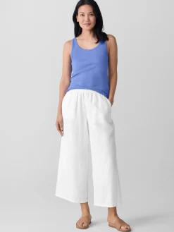 Organic Cotton Stretch Rib Slim Tank