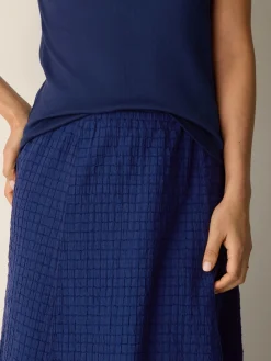 Organic Cotton Voile Box Skirt