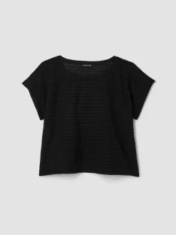 Organic Cotton Voile Box Square Top