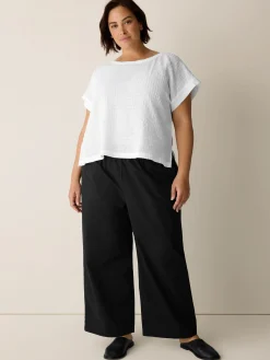 Organic Cotton Voile Box Square Top