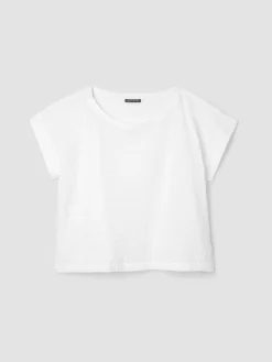 Organic Cotton Voile Box Square Top