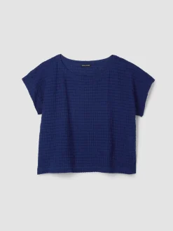 Organic Cotton Voile Box Square Top