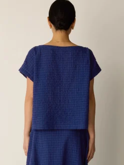 Organic Cotton Voile Box Square Top