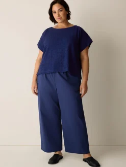 Organic Cotton Voile Box Square Top