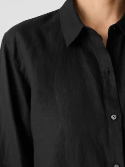 Organic Handkerchief Linen Classic Collar Shirt