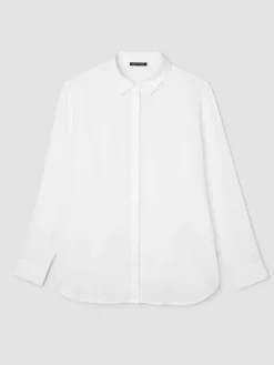 Organic Handkerchief Linen Classic Collar Shirt