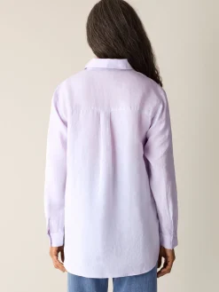 Organic Handkerchief Linen Classic Collar Shirt