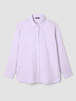 Organic Handkerchief Linen Classic Collar Shirt