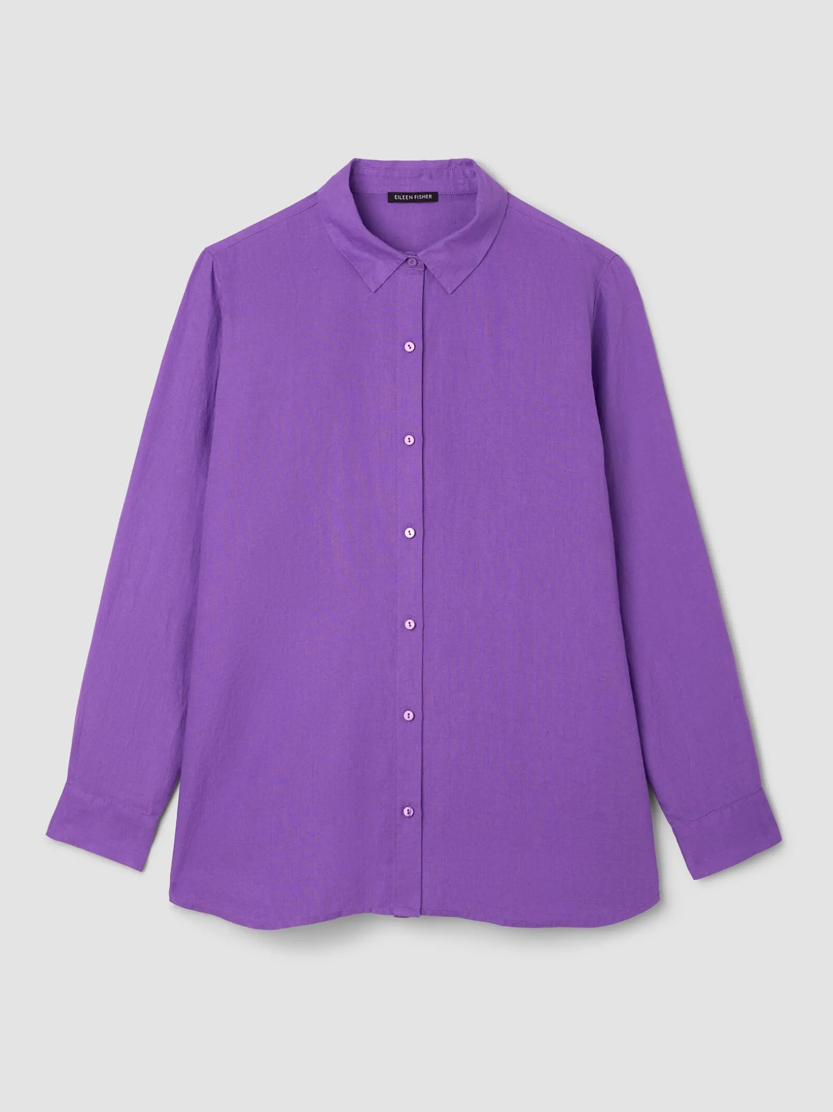 Organic Handkerchief Linen Classic Collar Shirt