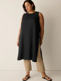 Organic Handkerchief Linen Long Shell