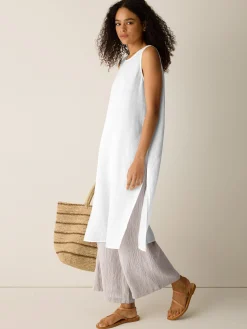 Organic Handkerchief Linen Long Shell