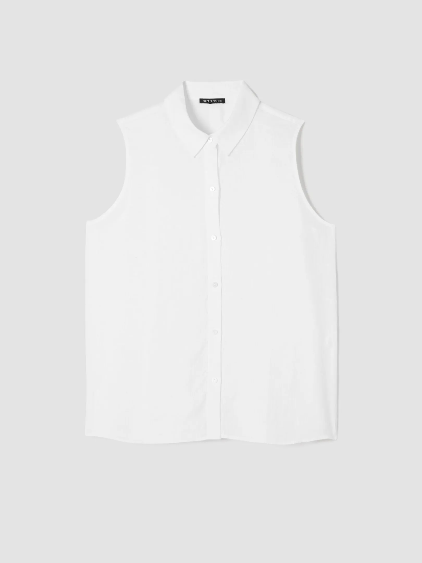 Organic Handkerchief Linen Sleeveless Shirt